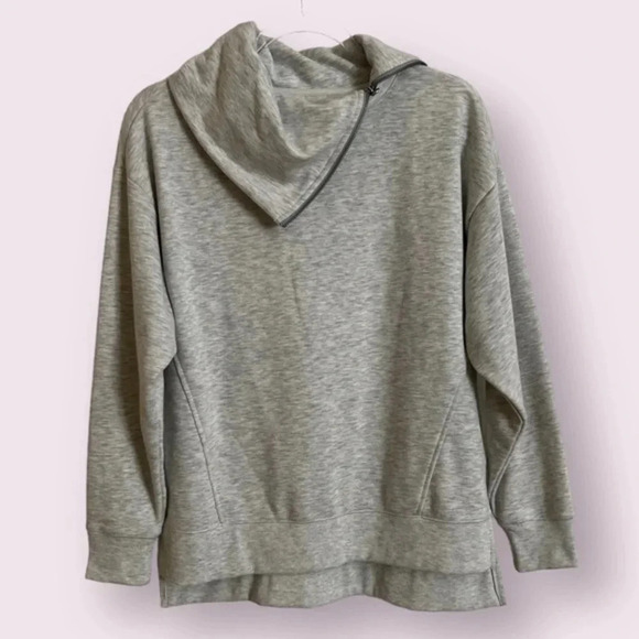 Zella‎ Zippered Neckline Sweatshirt - Picture 1 of 4